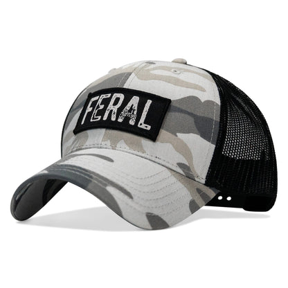 Feral Vintaged Patch Snapback Hat