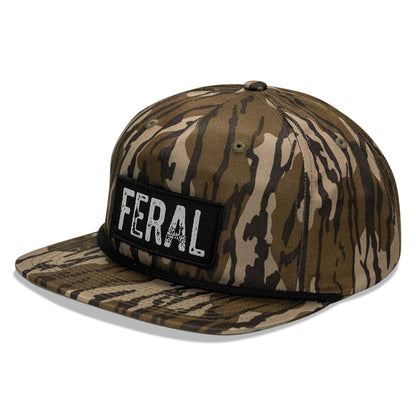 FERAL Patch Flatbill Snapback Hat