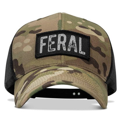 Feral Vintaged Patch Snapback Hat