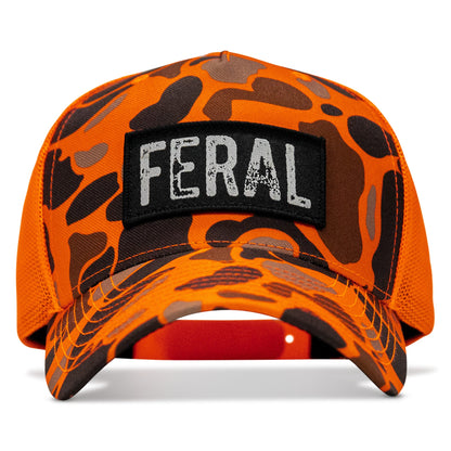 Feral Vintaged Patch Snapback Hat
