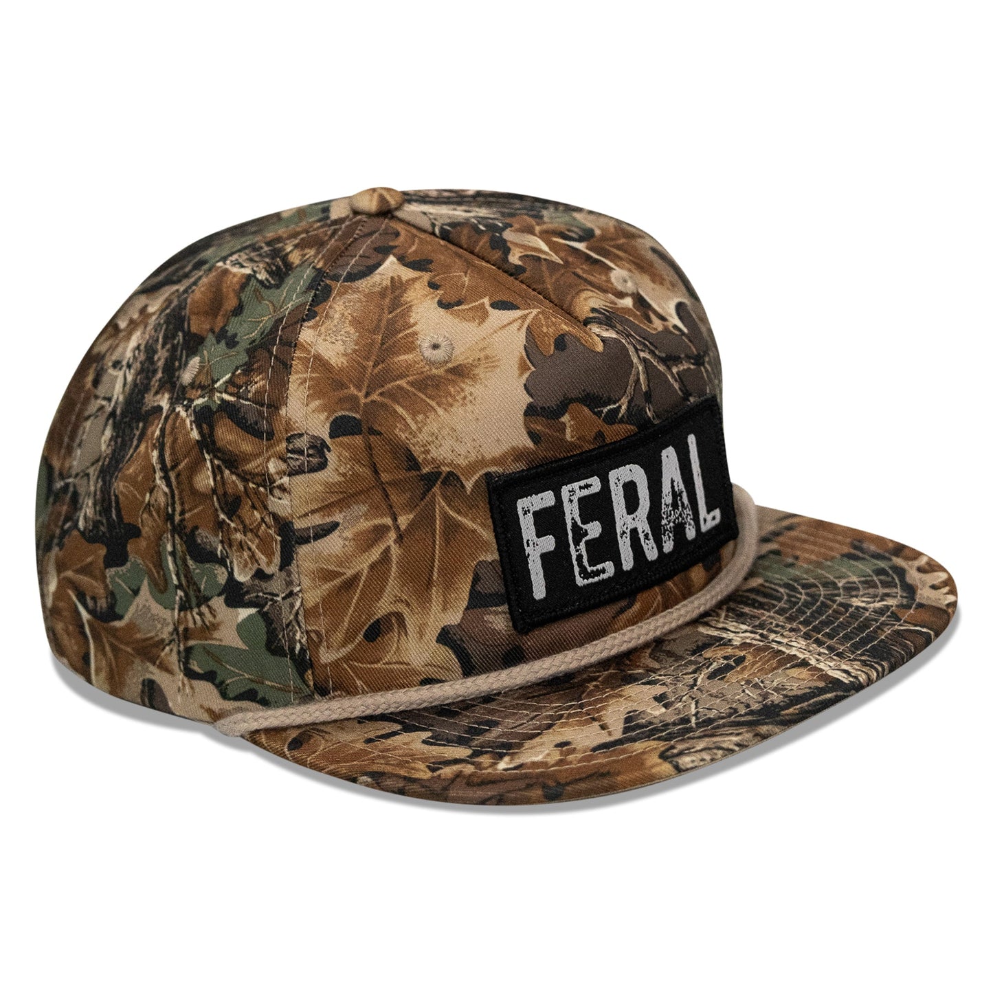 FERAL Patch Flatbill Snapback Hat