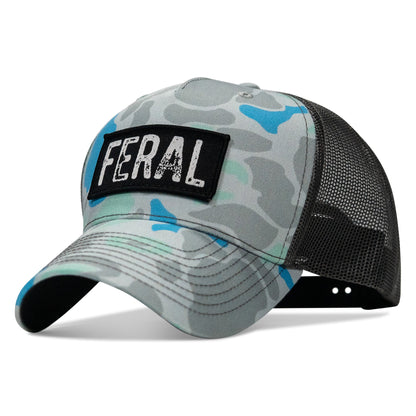 Feral Vintaged Patch Snapback Hat