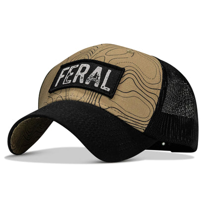 FERAL Patch Original Ripstop Snapback Hat