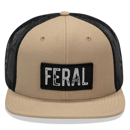 FERAL Patch Flatbill Snapback Hat