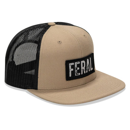 FERAL Patch Flatbill Snapback Hat