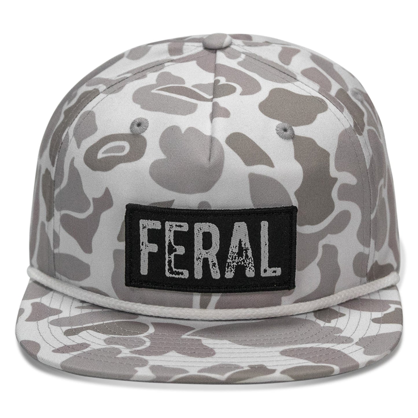 FERAL Patch Flatbill Snapback Hat