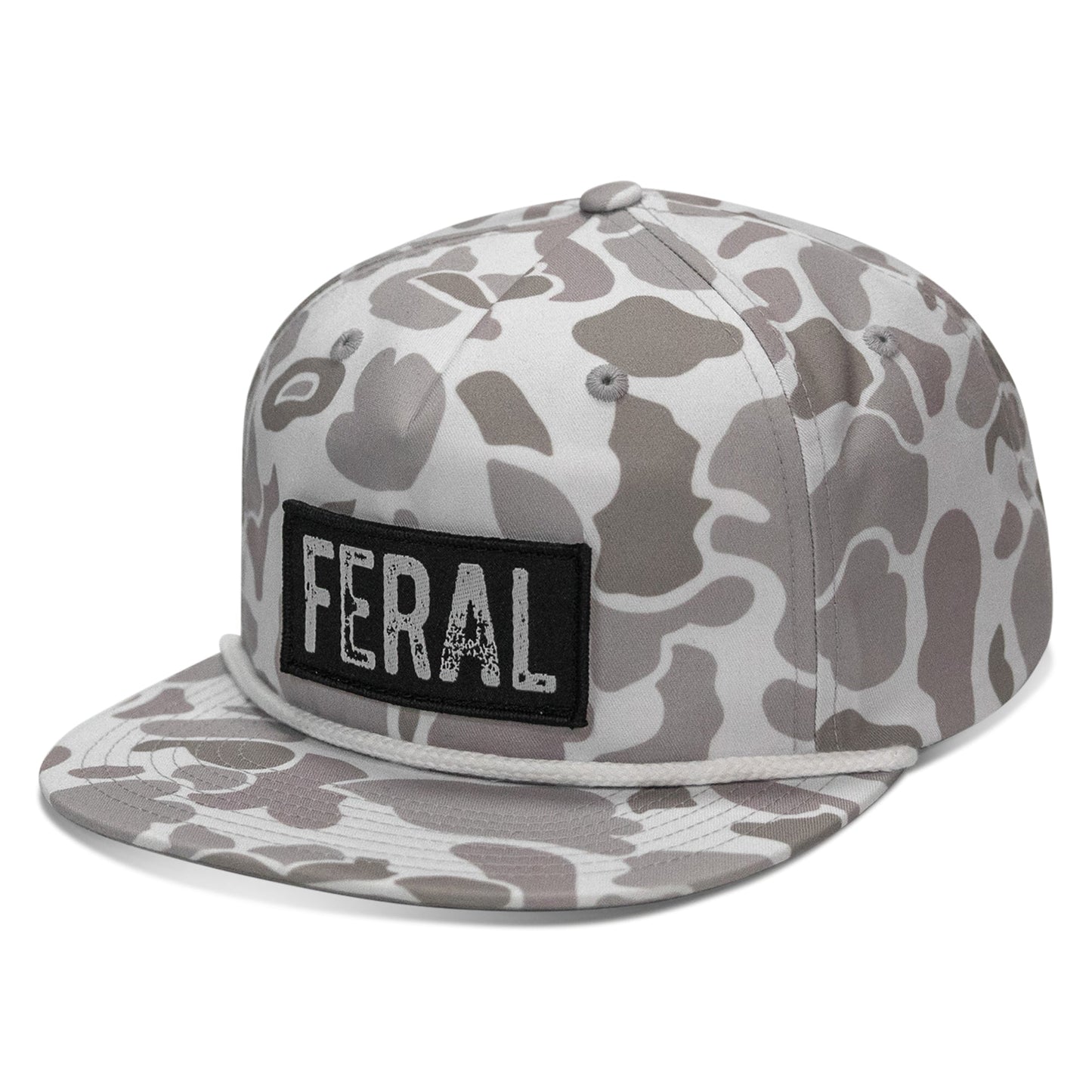 FERAL Patch Flatbill Snapback Hat