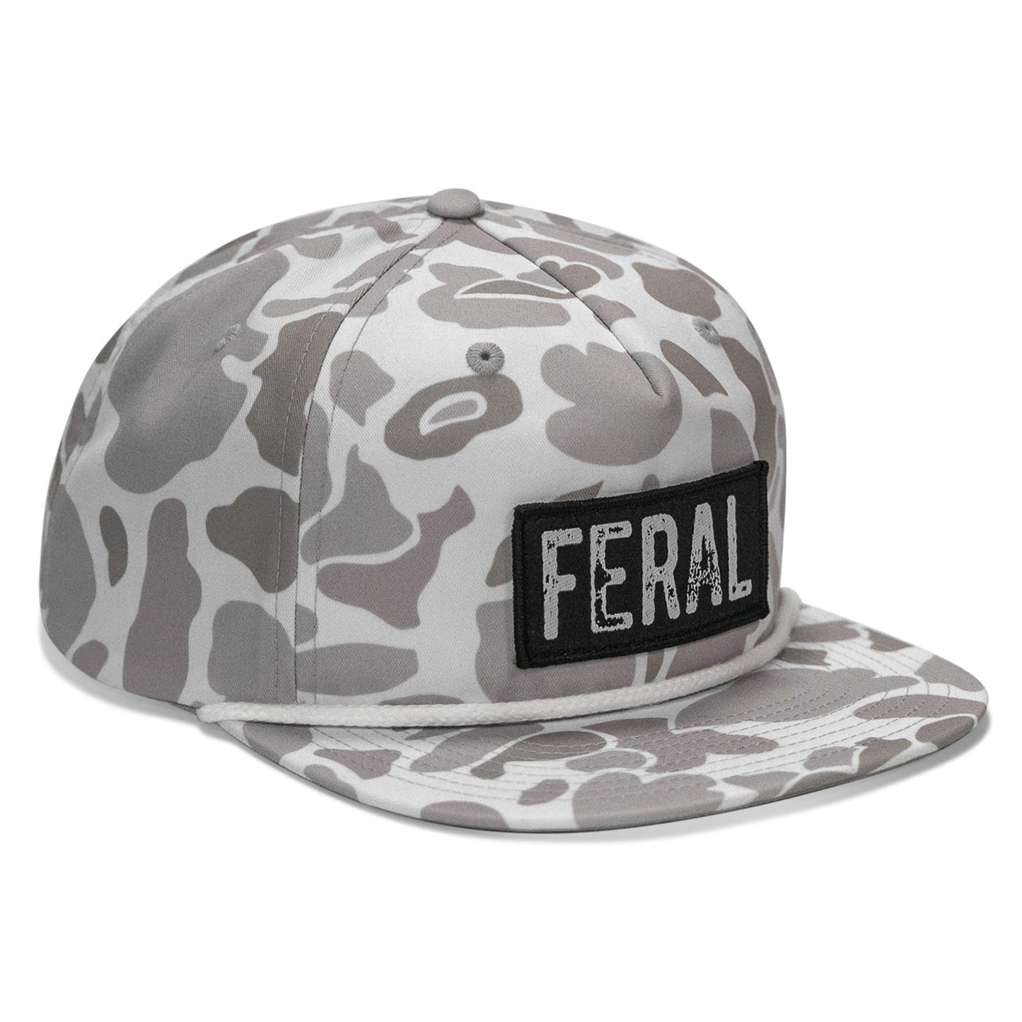 FERAL Patch Flatbill Snapback Hat