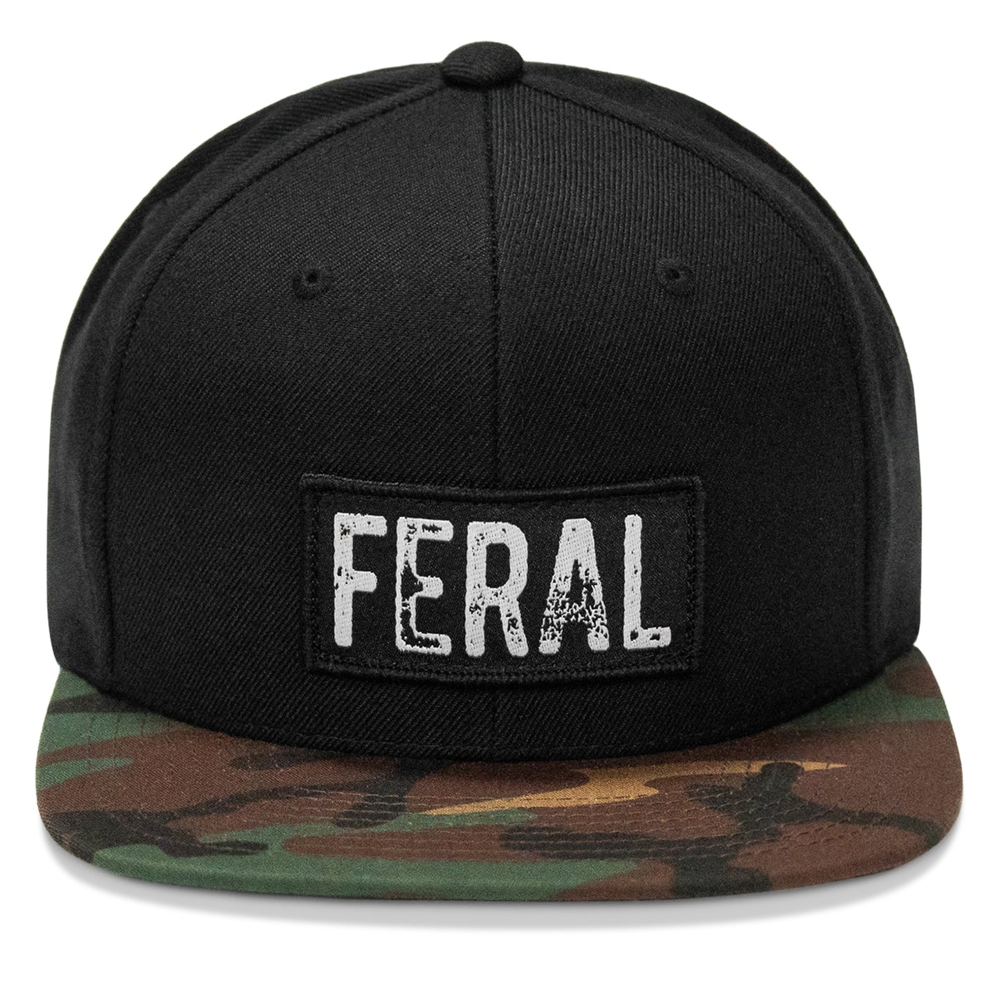 FERAL Patch Flatbill Snapback Hat