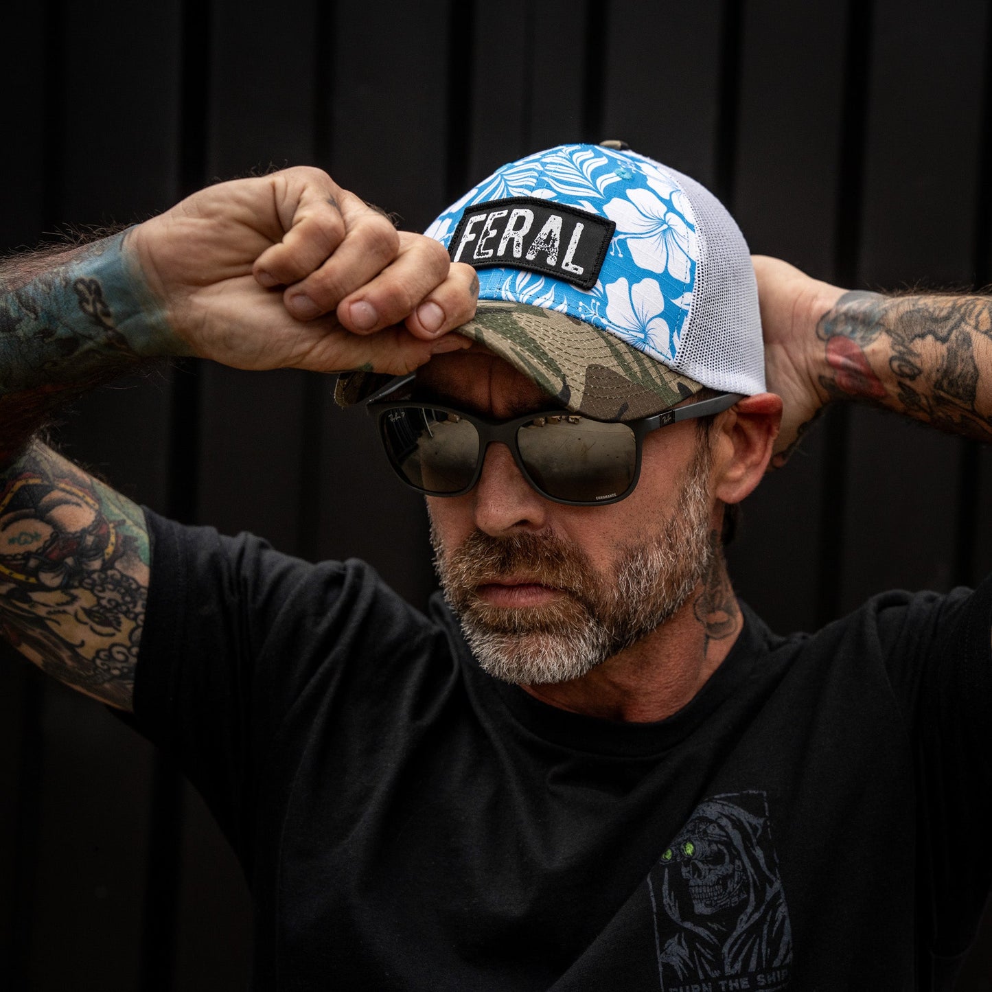 FERAL Patch Original Ripstop Snapback Hat