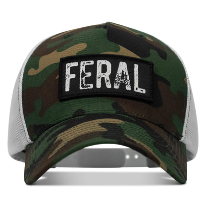 Feral Vintaged Patch Snapback Hat