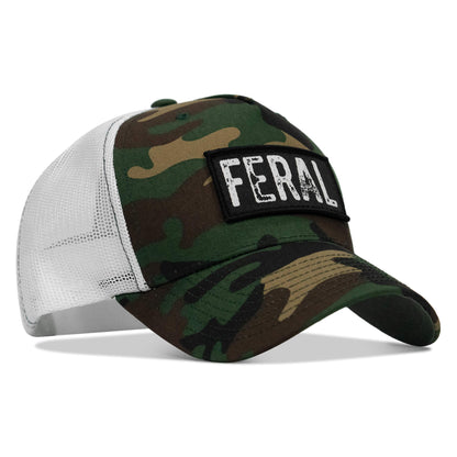 Feral Vintaged Patch Snapback Hat