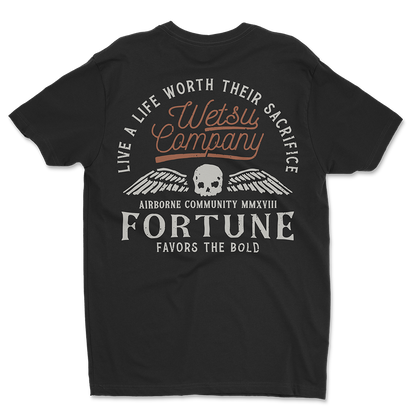 Fortune Favors The Bold Athletic Tee