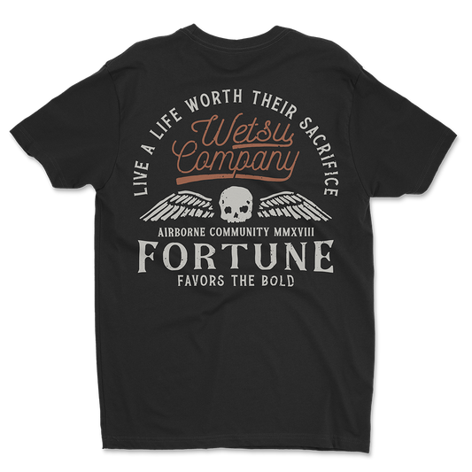 Fortune Favors The Bold Athletic Tee