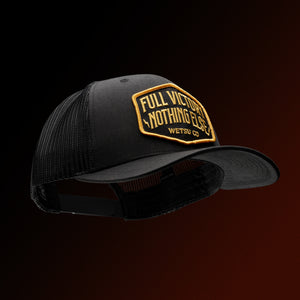 Full Victory Shield Patch Trucker Hat