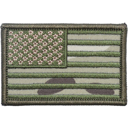 US Flag - 2x3 Patch - MultiCam w/ Olive Drab