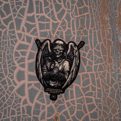 The Righteous Falls Seven Times | Proverbs Decal