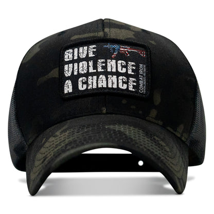 Give Violence A Chance Patch Snapback