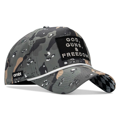 God, Guns, And Freedom Patch Weekender Snapback Hat