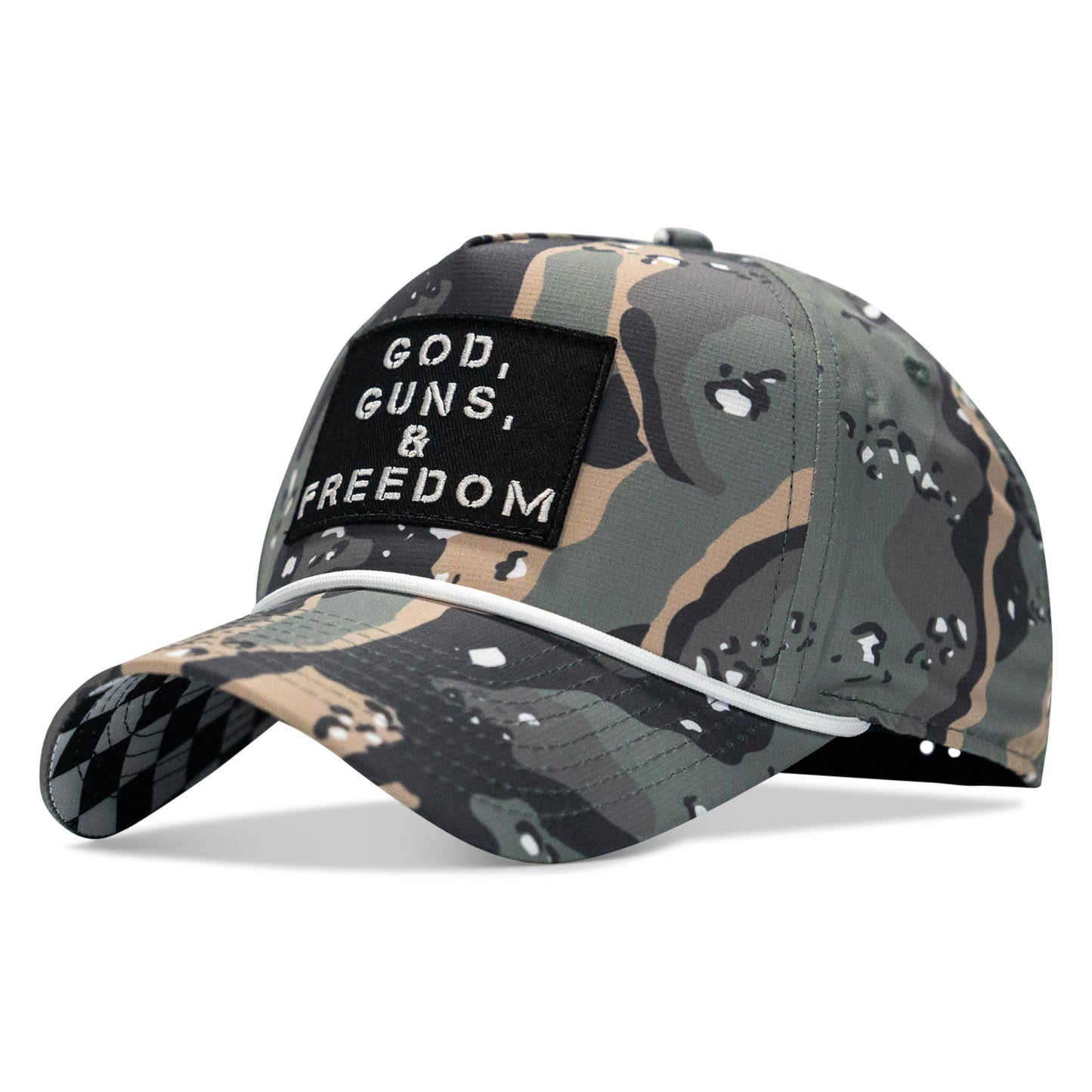 God, Guns, And Freedom Patch Weekender Snapback Hat