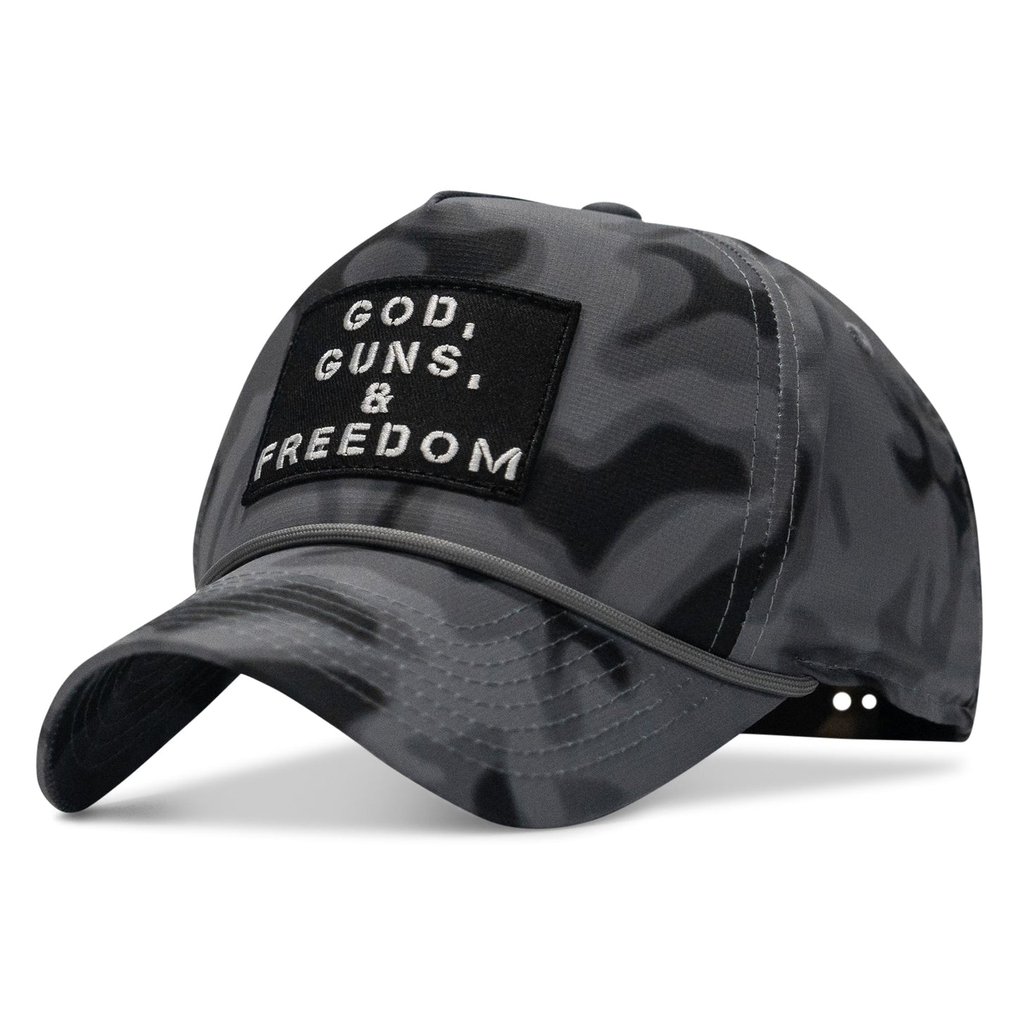 God, Guns, And Freedom Patch Weekender Snapback Hat