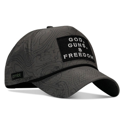 God, Guns, And Freedom Patch Weekender Snapback Hat