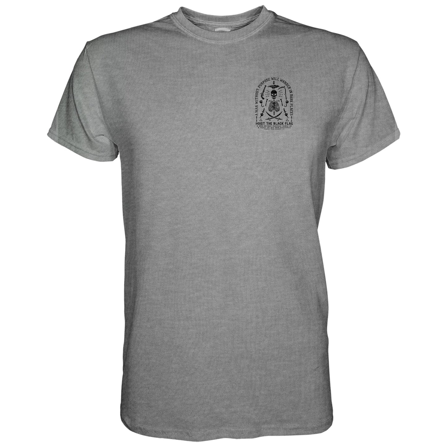 Hoist the Black Flag Skull & Bones Men's T-Shirt