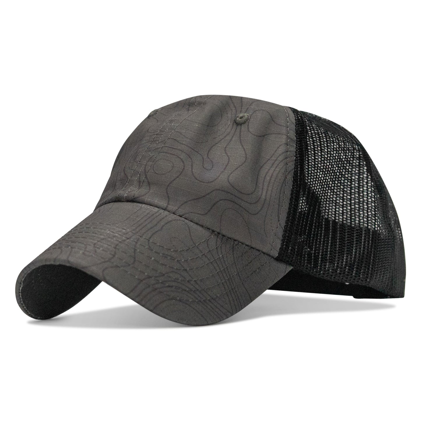 Ripstop Low Pro No Patch Mesh Snapback Hat
