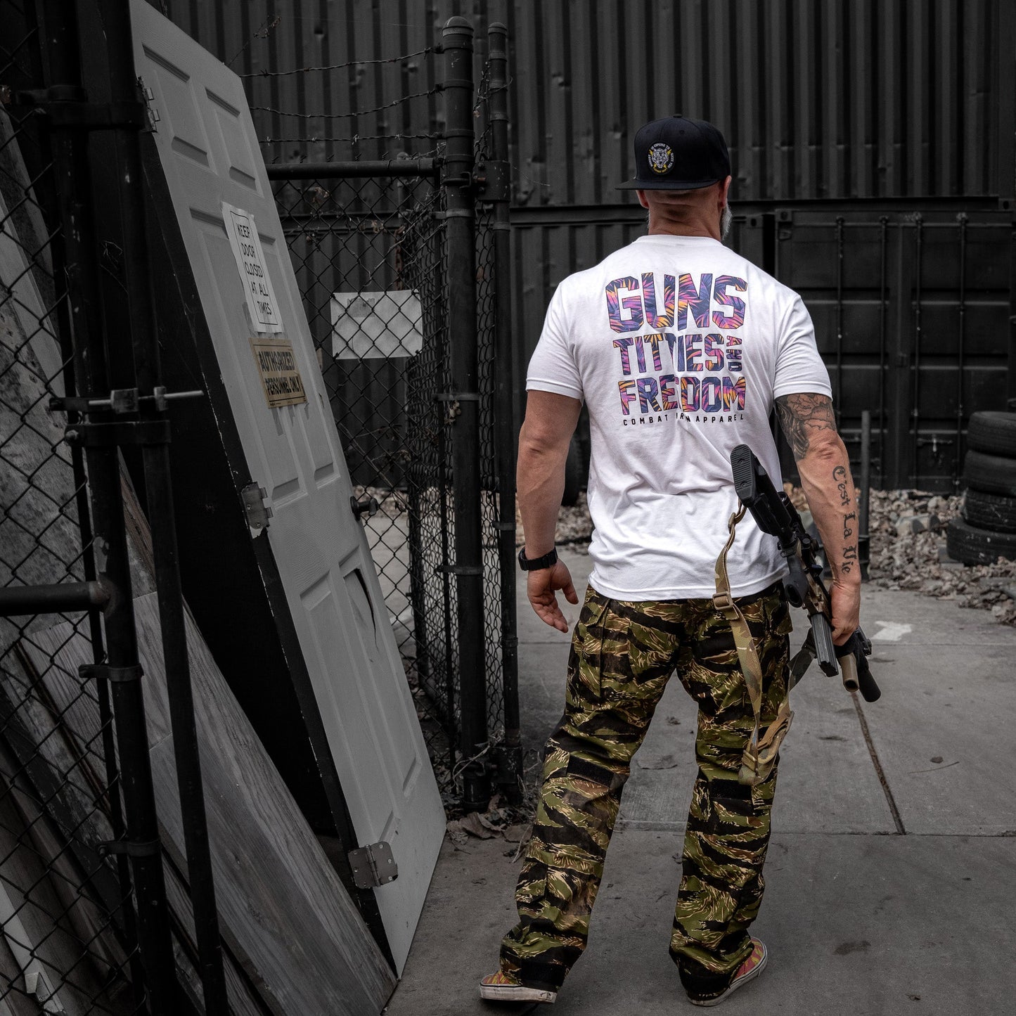 Guns, Titties And Freedom Men's T-Shirt