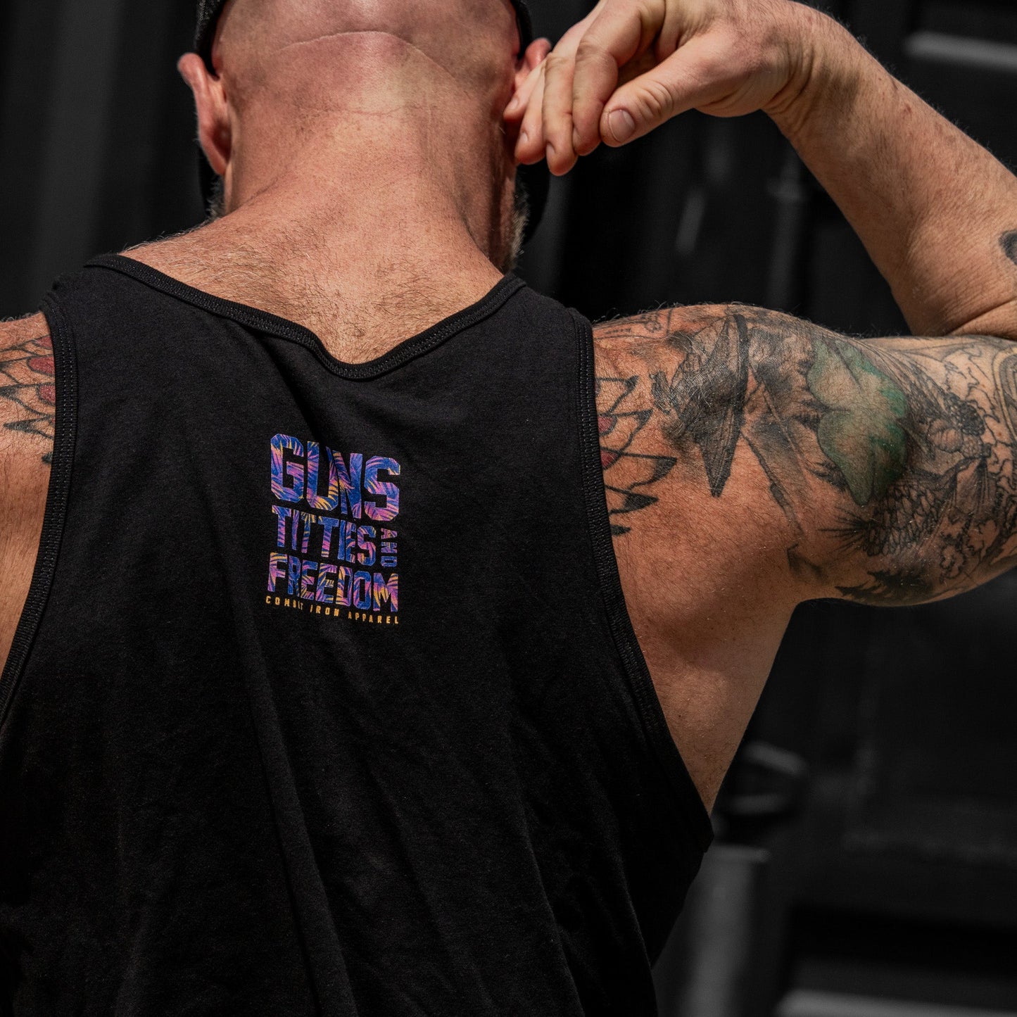 Guns, Titties, Freedom Men's Tank