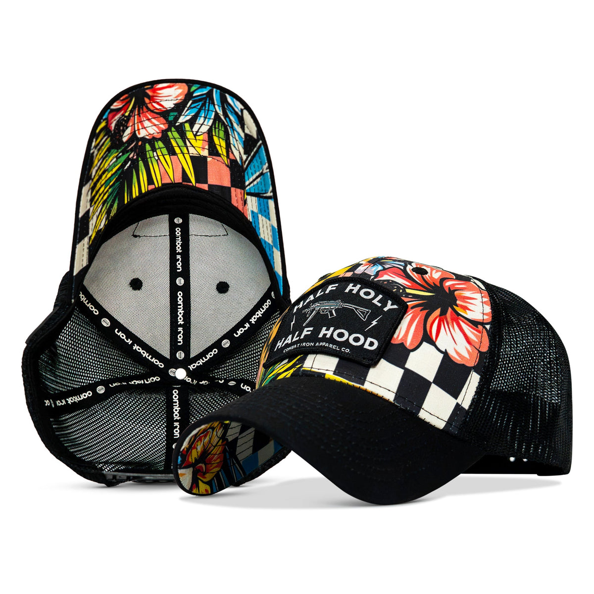 Half Holy. Half Hood Patch Original Ripstop Snapback Hat