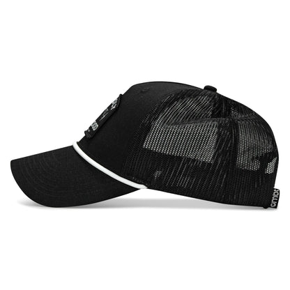 Half Hood. Half Holy Patch Rope Snapback Hat