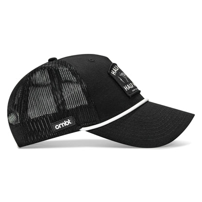 Half Hood. Half Holy Patch Rope Snapback Hat