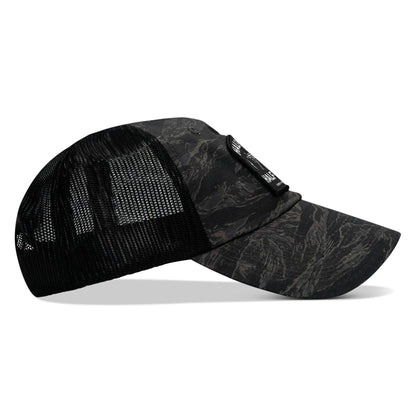 Half Holy. Half Hood Patch. Tactical Ripstop Mesh Snapback Hat
