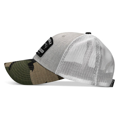 Half Holy. Half Hood Patch Original Ripstop Snapback Hat