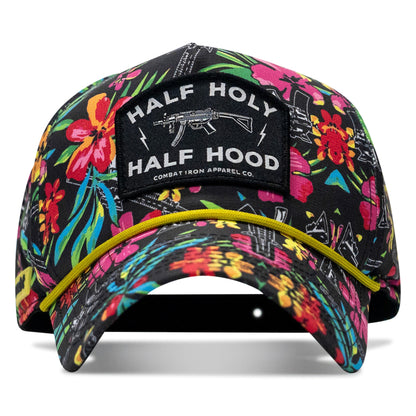 Half Holy. Half Hood. Patch Weekender Snapback
