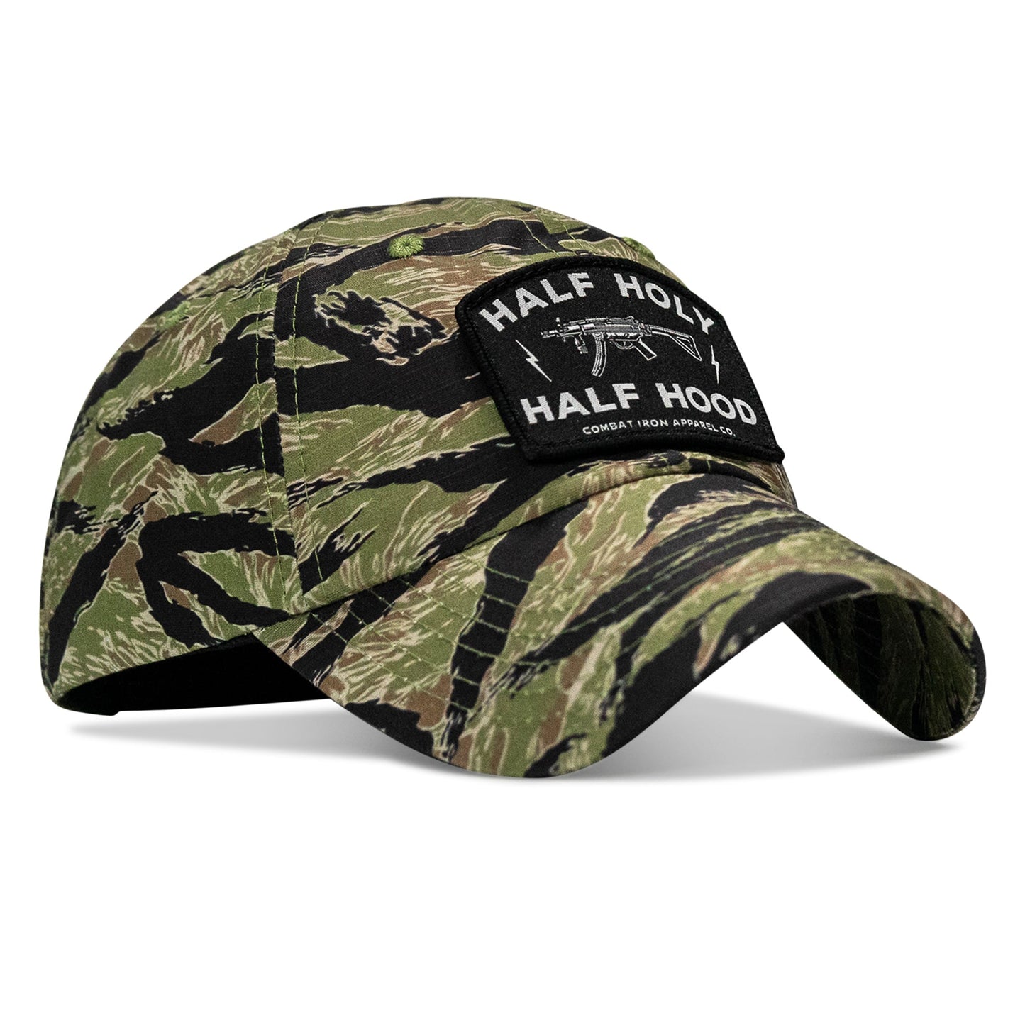 Half Holy. Half Hood Patch. Tactical Ripstop Mesh Snapback Hat