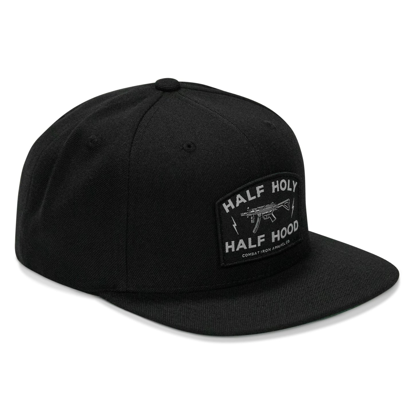 Half Holy. Half Hood. Flatbill Hat