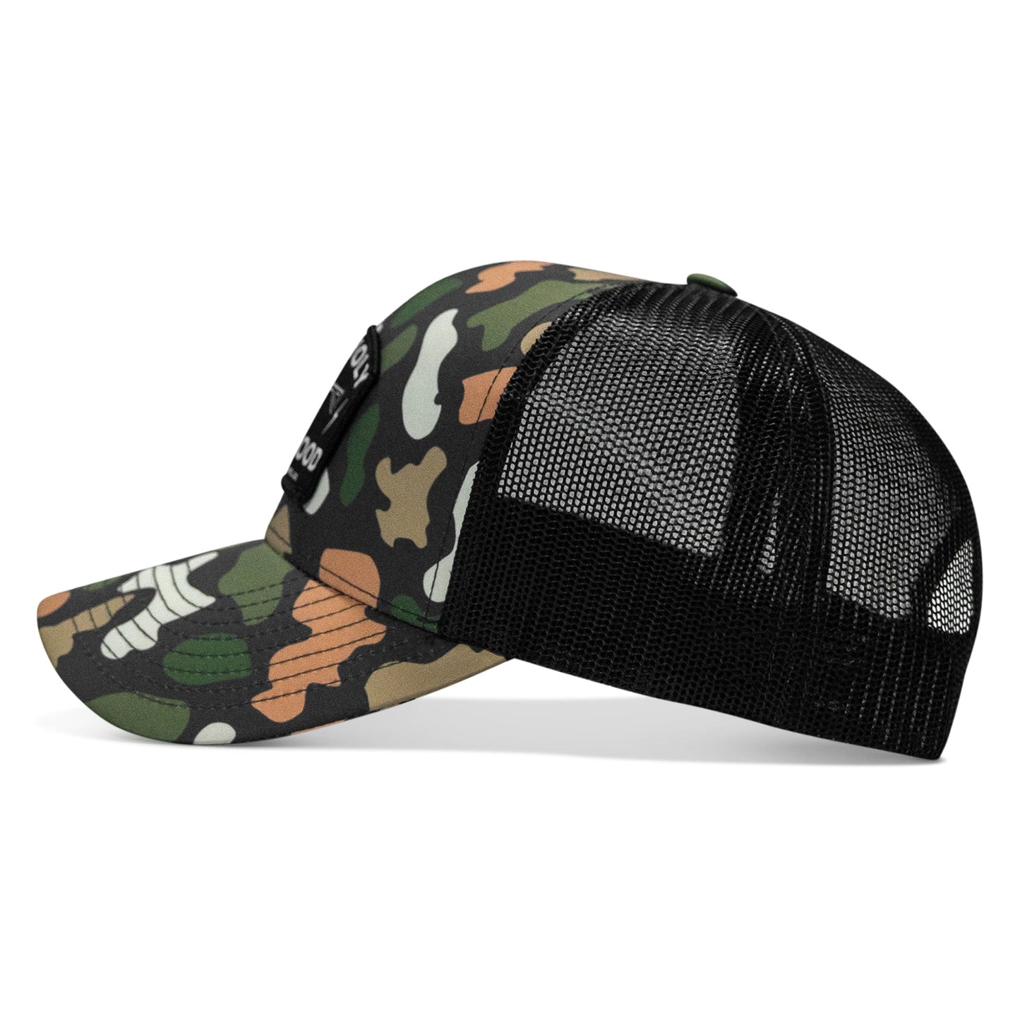 Half Holy. Half Hood. Patch Snapback Hat