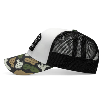 Half Holy. Half Hood. Patch Snapback Hat