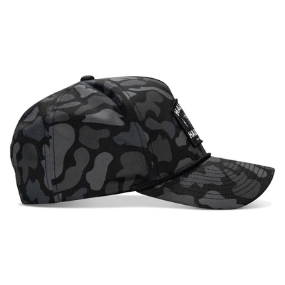 Half Holy. Half Hood. Patch 5 Pannel Rope Snapback