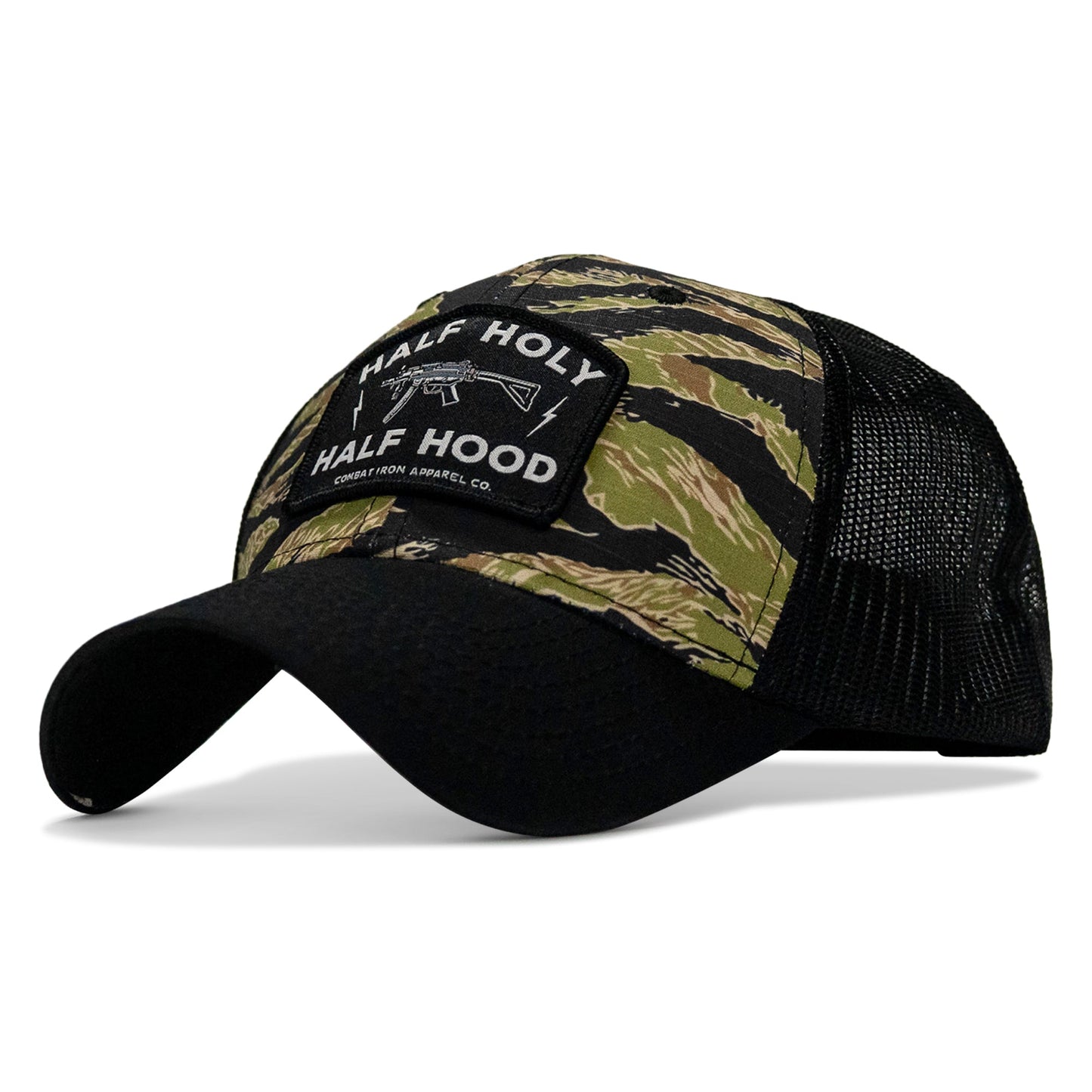 Half Holy. Half Hood Patch Original Ripstop Snapback Hat