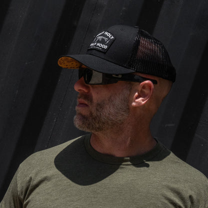 Half Holy. Half Hood Patch Original Ripstop Snapback Hat