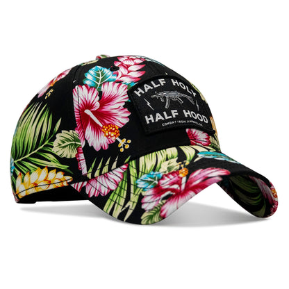 Half Holy. Half Hood. Patch Snapback Hat