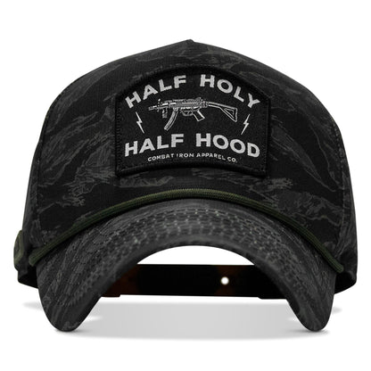 Half Holy. Half Hood. Patch Weekender Snapback