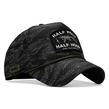 Half Holy. Half Hood. Patch Weekender Snapback