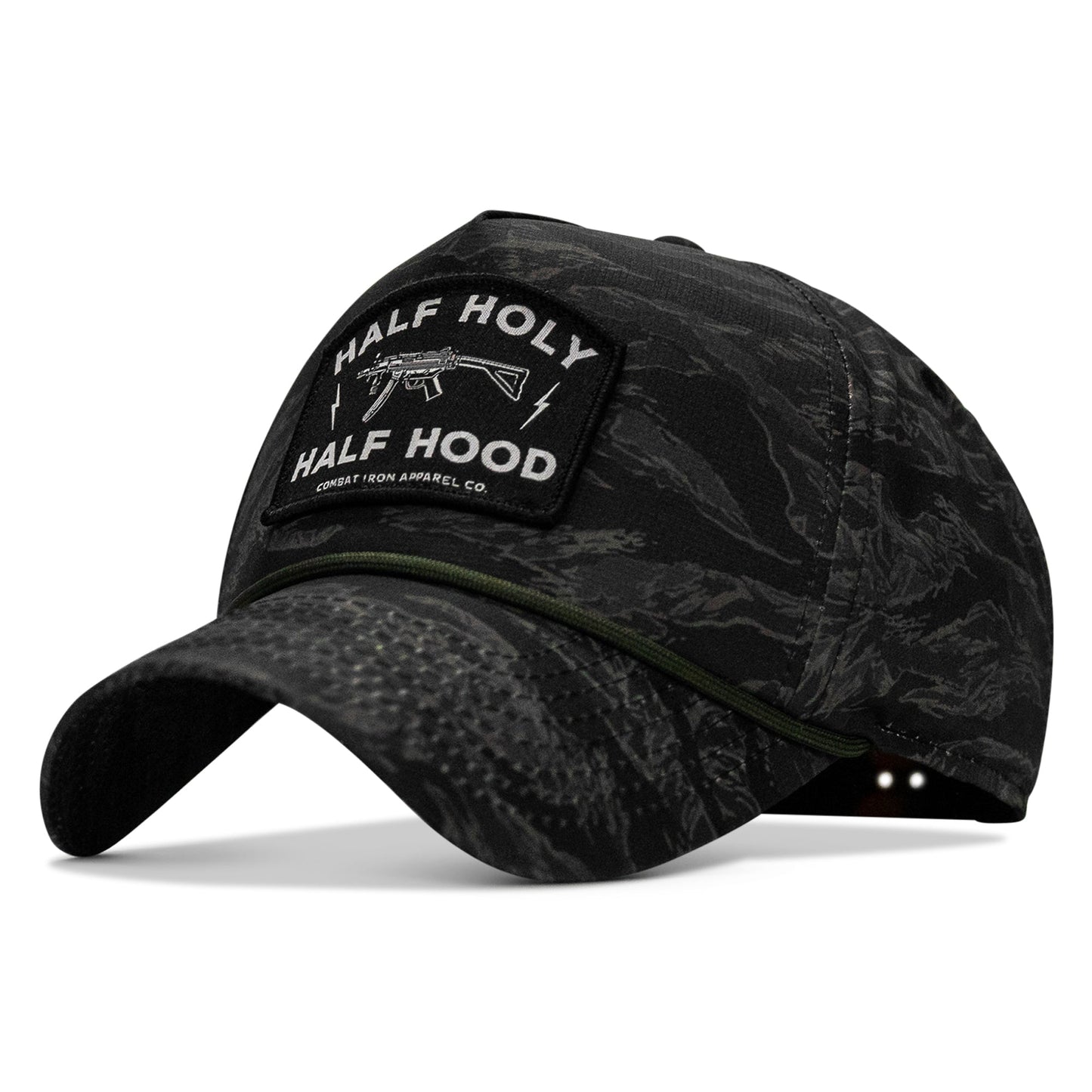Half Holy. Half Hood. Patch Weekender Snapback