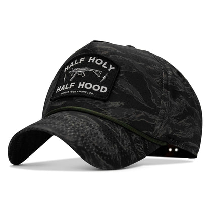 Half Holy. Half Hood. Patch Weekender Snapback