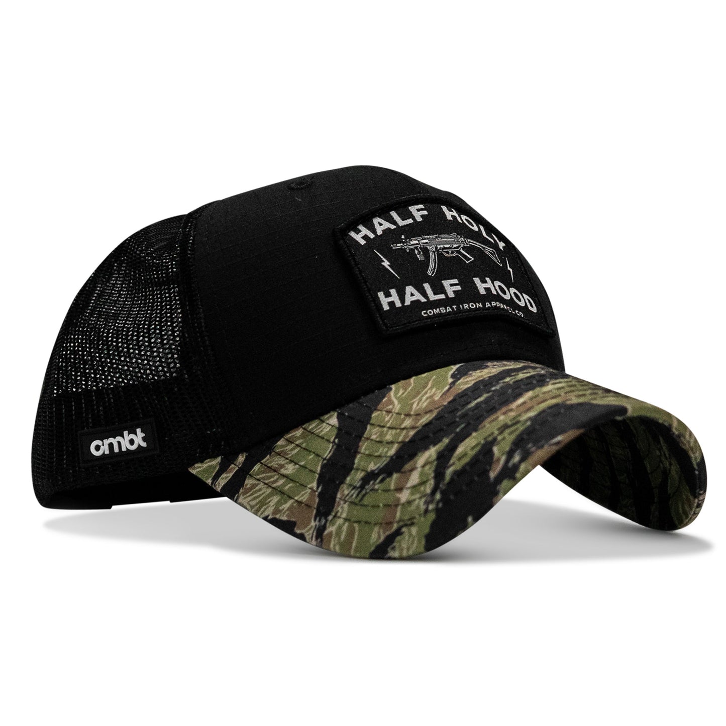 Half Holy. Half Hood Patch Original Ripstop Snapback Hat