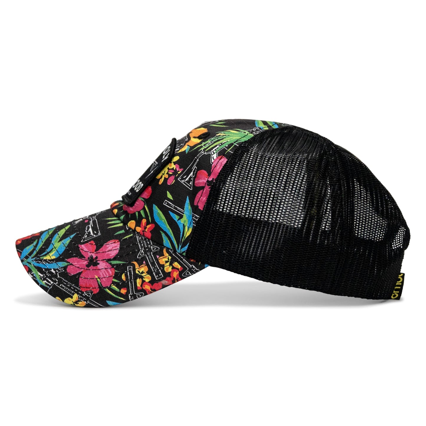 Half Holy. Half Hood Patch. Tactical Ripstop Mesh Snapback Hat